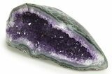 Sparkly Deep-Purple Amethyst Geode - Uruguay #342705-2